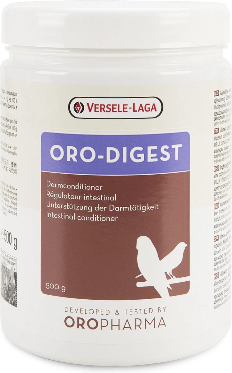 Oro-Digest Darmconditioner - Vogelsupplement - 500 g fra Versele-Laga – produktbillede