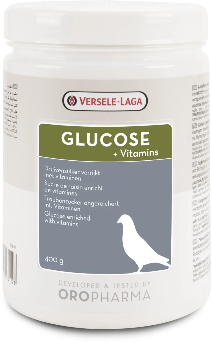 Oropharma Glucose en Vitamines - 400 gram von Versele-Laga – Produktfoto
