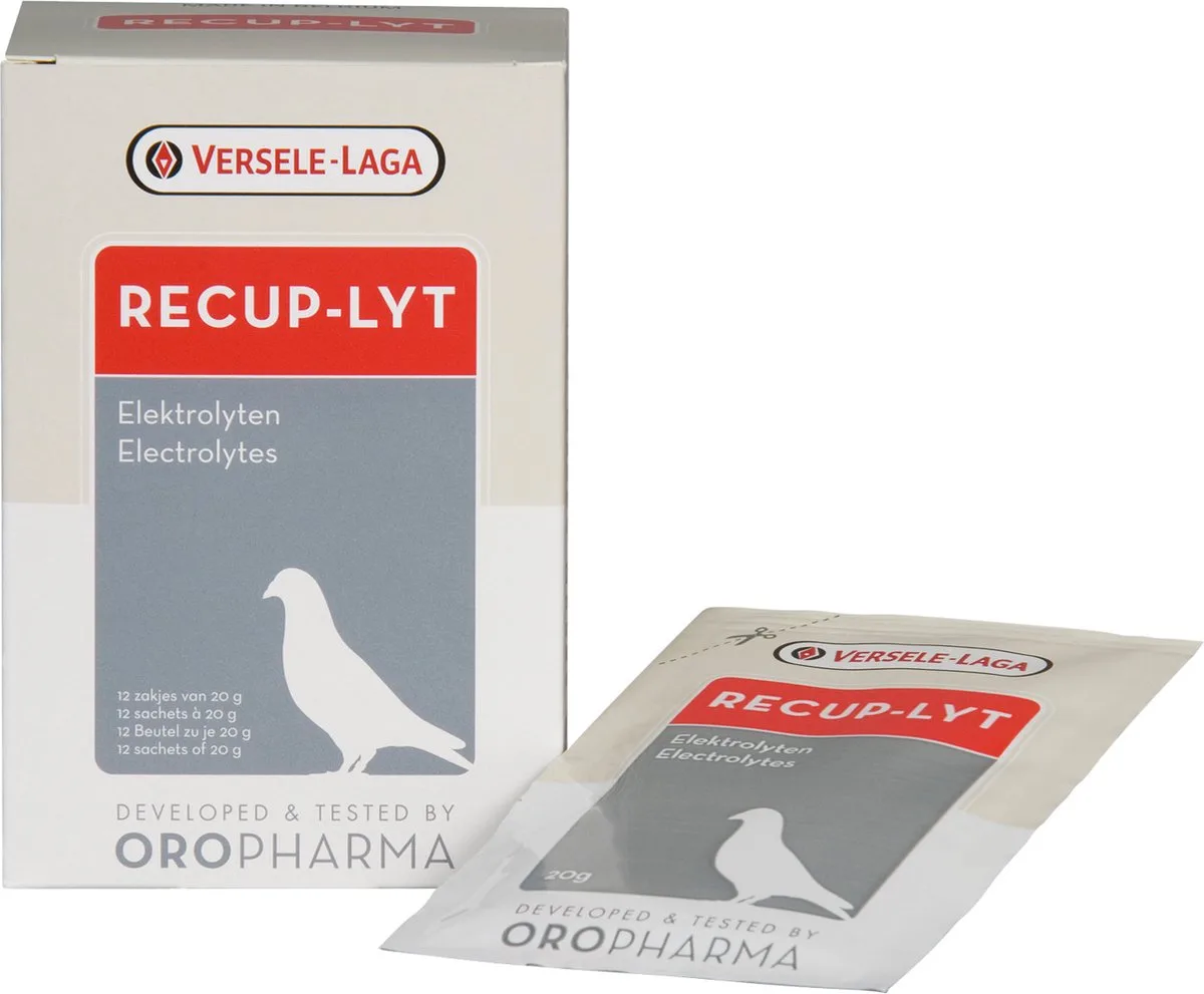Oropharma Recup-Lyte - 12 x 20 g de Versele-Laga – photo produit
