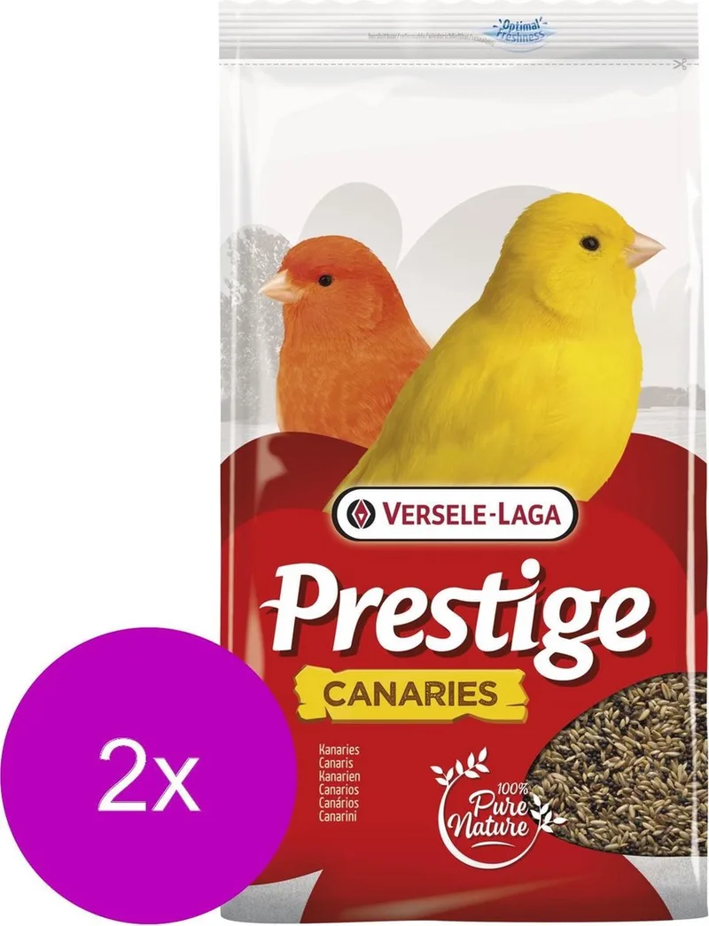 Prestige Kanarie Zangzaad - Vogelvoer - 2 x 4 kg von Versele-Laga – Produktfoto
