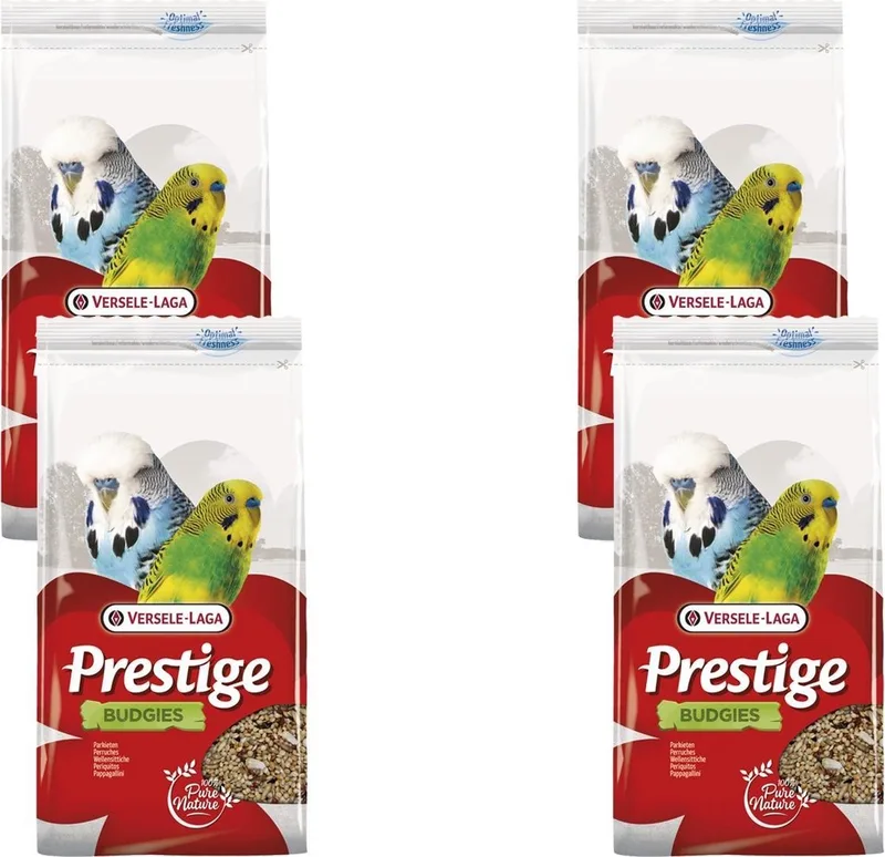 Prestige Parkietenzaad - Vogelvoer - 4 x 1 kg by Versele-Laga – product photo