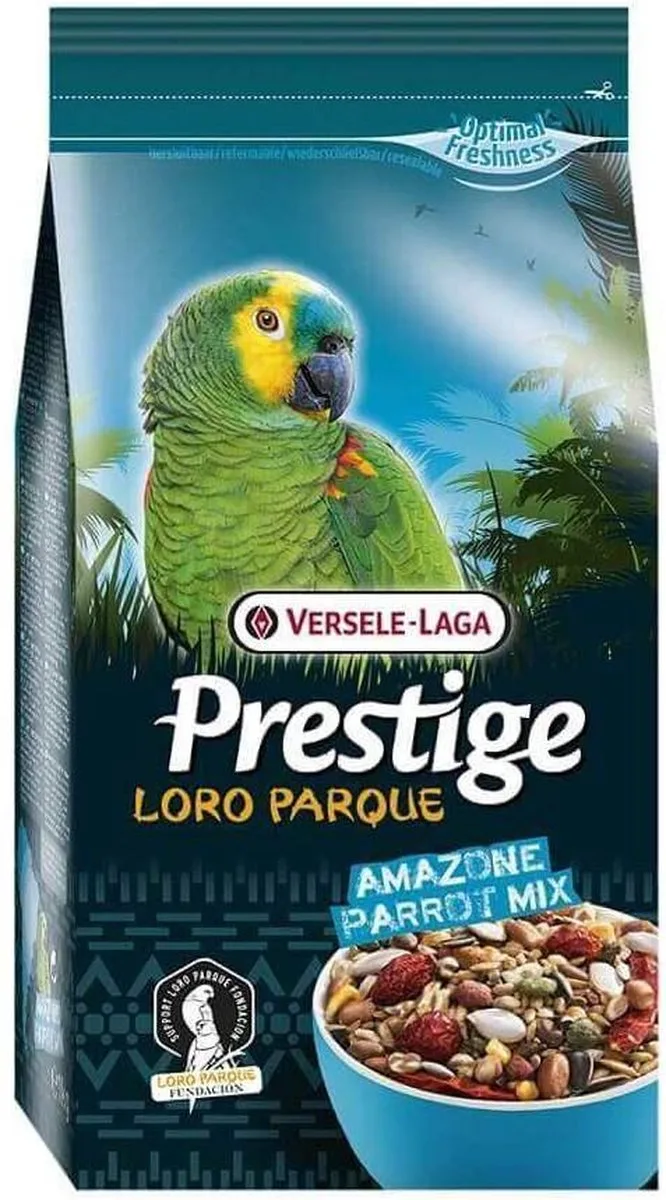 Prestige Premium Loro Parque Amazone Parrot Mix - Vogelvoer - 1 kg de Versele-Laga – photo produit