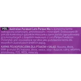 Prestige Premium Loro Parque Australian Parakeet Mix - Vogelvoer - 2.5 kg de Versele-Laga – photo produit 3 sur 3