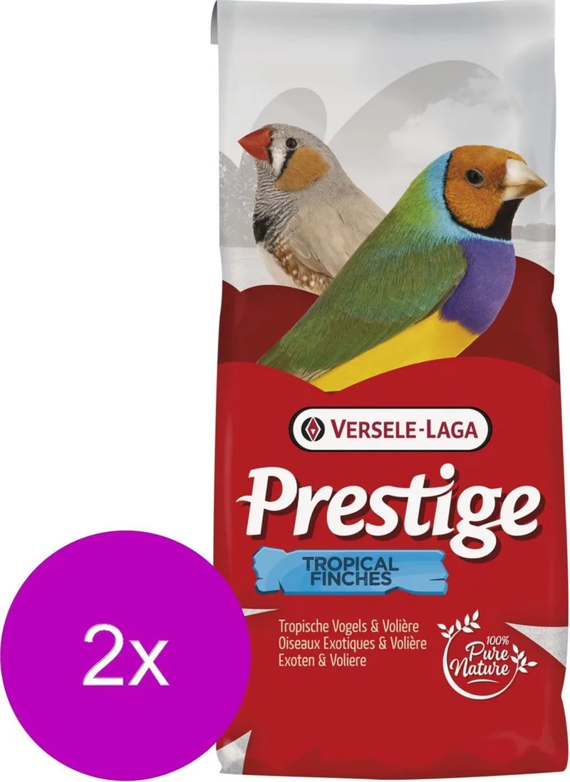 Prestige Tropische Vogels - Vogelvoer - 2 x 20 kg de Versele-Laga – photo produit