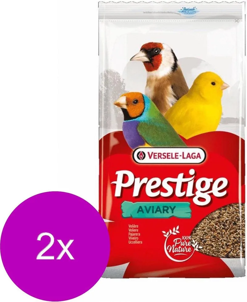 Prestige Volièrezaad - Vogelvoer - 2 x 4 kg von Versele-Laga – Produktfoto