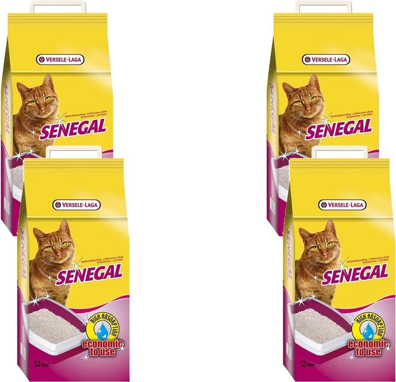 Senegal Roomwitte Kleikorrels 12 l - Kattenbakvulling - 4 x 12 L von Versele-Laga – Produktfoto