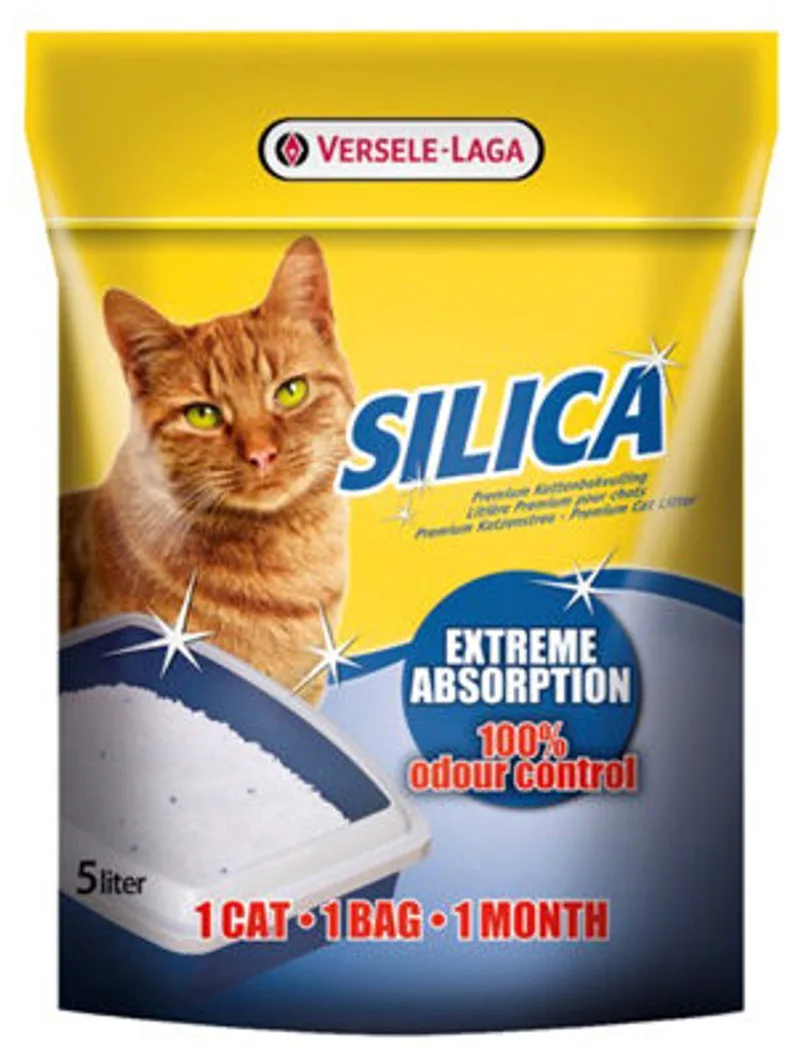 Silica Kattenbakvulling - 2 x 2,3 kg de Versele-Laga – photo produit