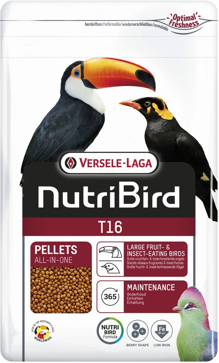 T16 Toekan Onderhoudsvoer - Vogelvoer - 700 g de Versele-Laga – photo produit