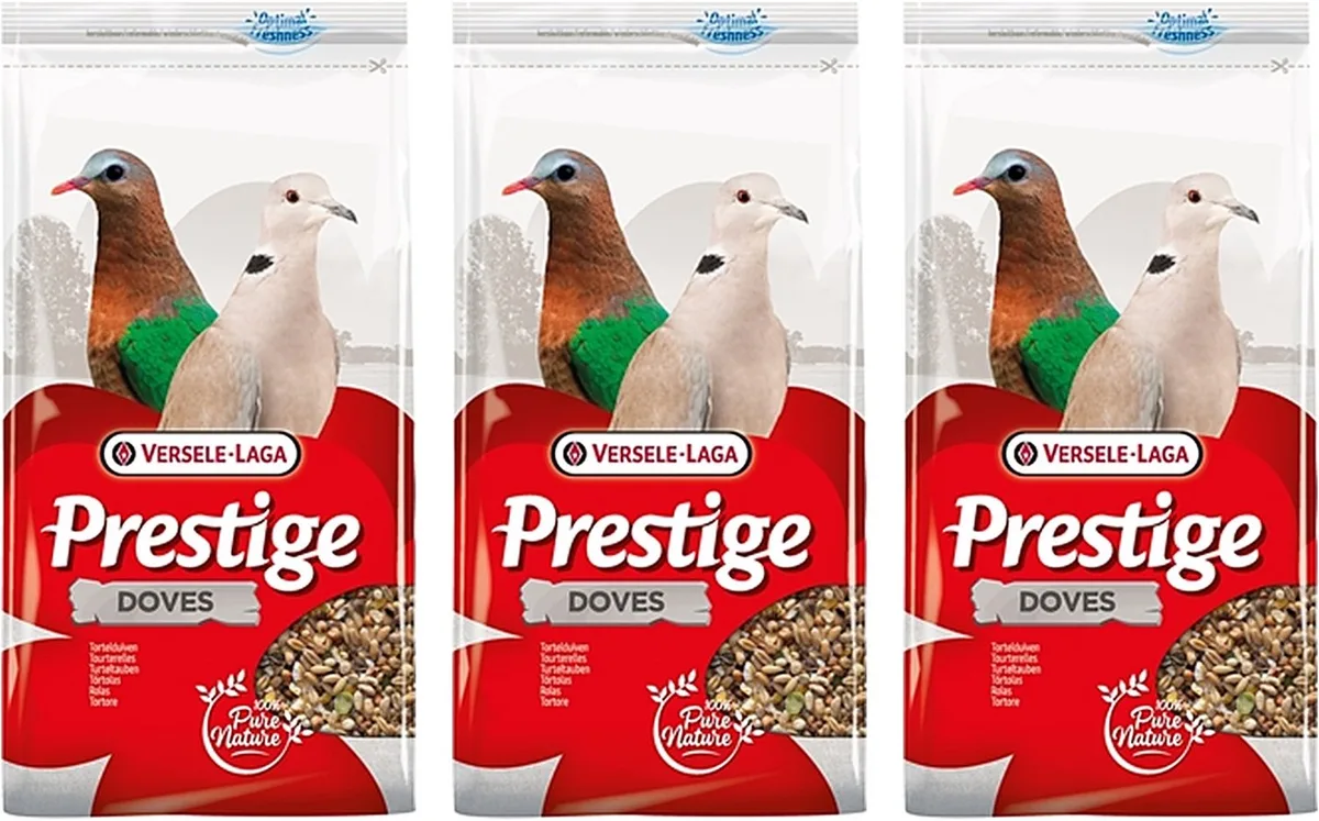Tortelduivenvoer 1kg Versele-Laga - Mengeling voor Exotische Duiven - 3 stuks - Multipack von Versele-Laga – Produktfoto