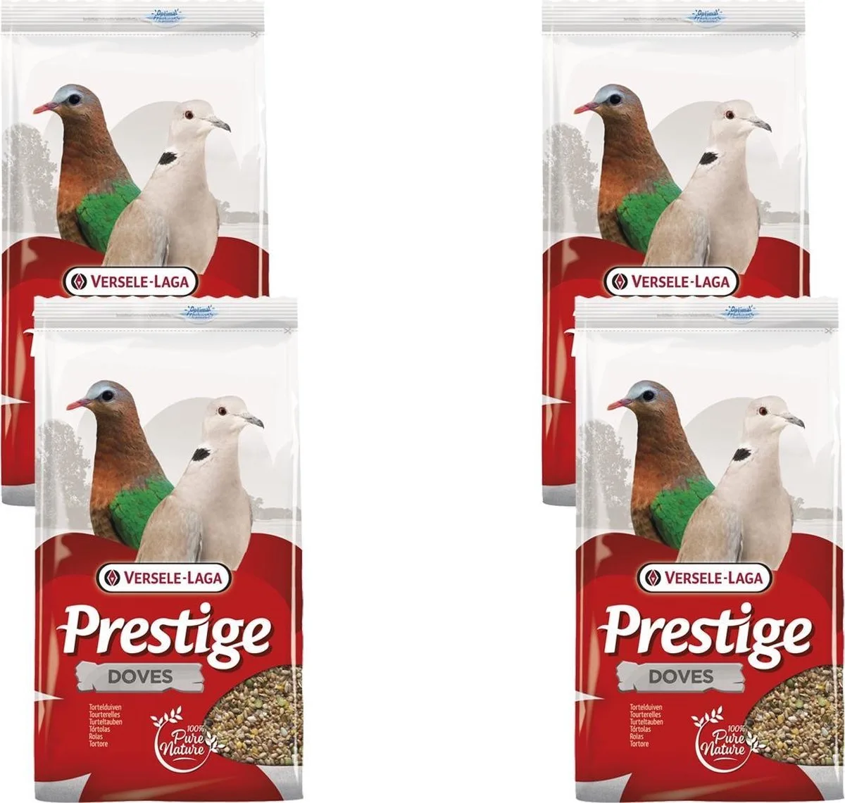 Tortelduivenvoer - Duivenvoer - 4 x 4 kg van Versele-Laga – productfoto