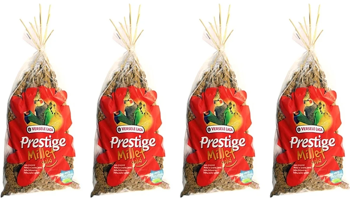 Trosgierst 300 Gram Versele-Laga - Snoepzaad voor Parkieten en Tropische Vogels - 4 stuks - Multipack von Versele-Laga – Produktfoto