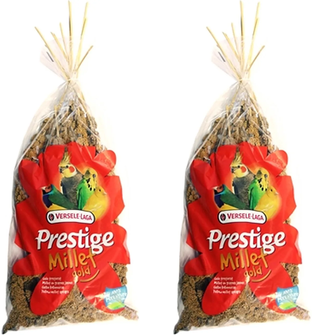 Trosgierst 300 Gram Versele-Laga - Snoepzaad voor Parkieten en Tropische Vogels - 2 stuks - Multipack de Versele-Laga – photo produit