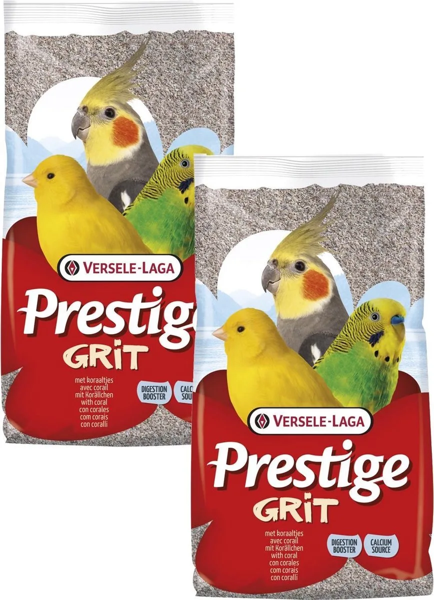 Vogelgrit Met Koraaltjes - Vogelsupplement - 2 x 20 kg von Versele-Laga – Produktfoto