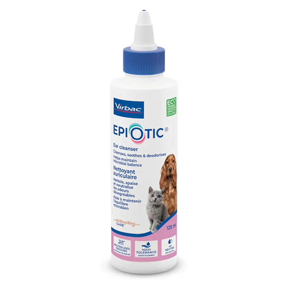 2x 125ml Virbac Epiotic Oorreiniger voor katten en honden by Virbac – product photo