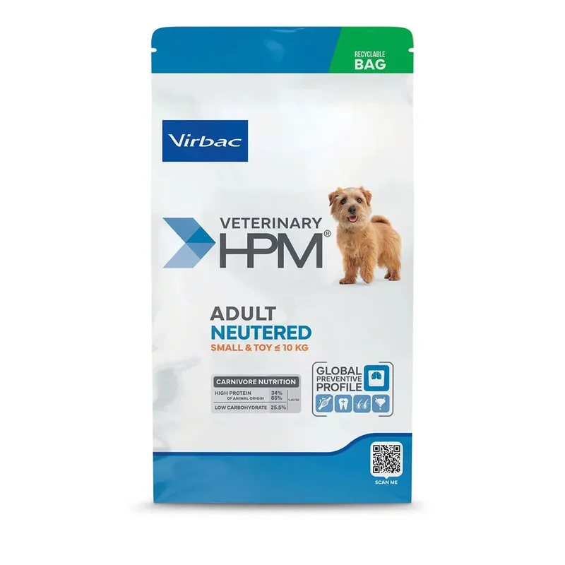 Hpm Adult Neutered Small & Toy Hondenvoer 3kg by Virbac – product photo 1 of 2