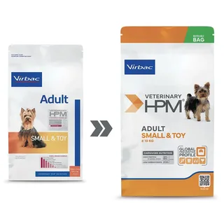 Hpm Adult Small & Toy Hondenvoer 3kg van Virbac – productfoto 2 van 2