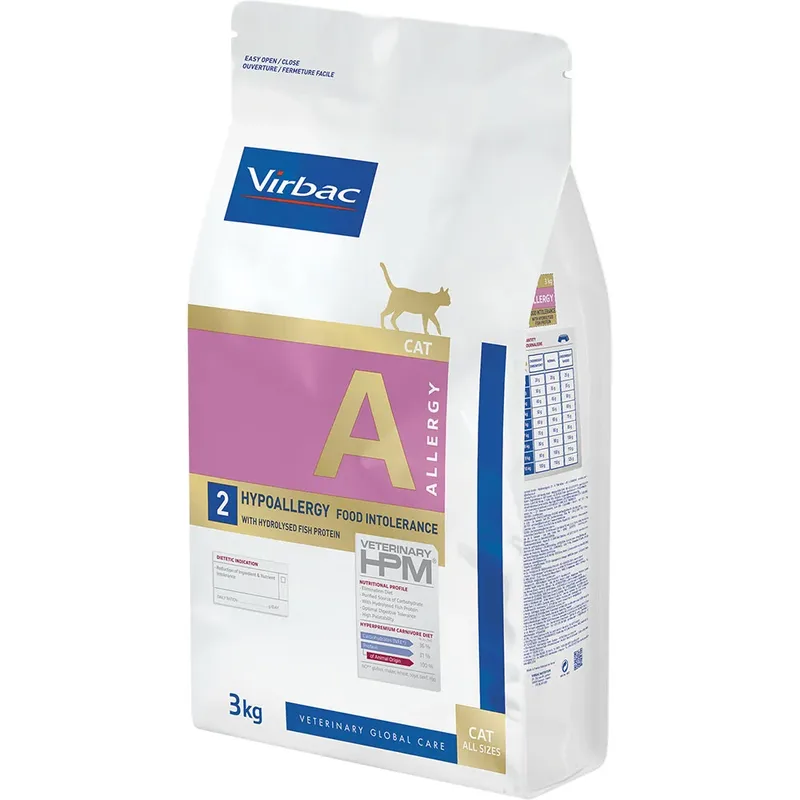 Hpm Allergy Hipoallergenic A2 Kattenvoer 3kg van Virbac – productfoto