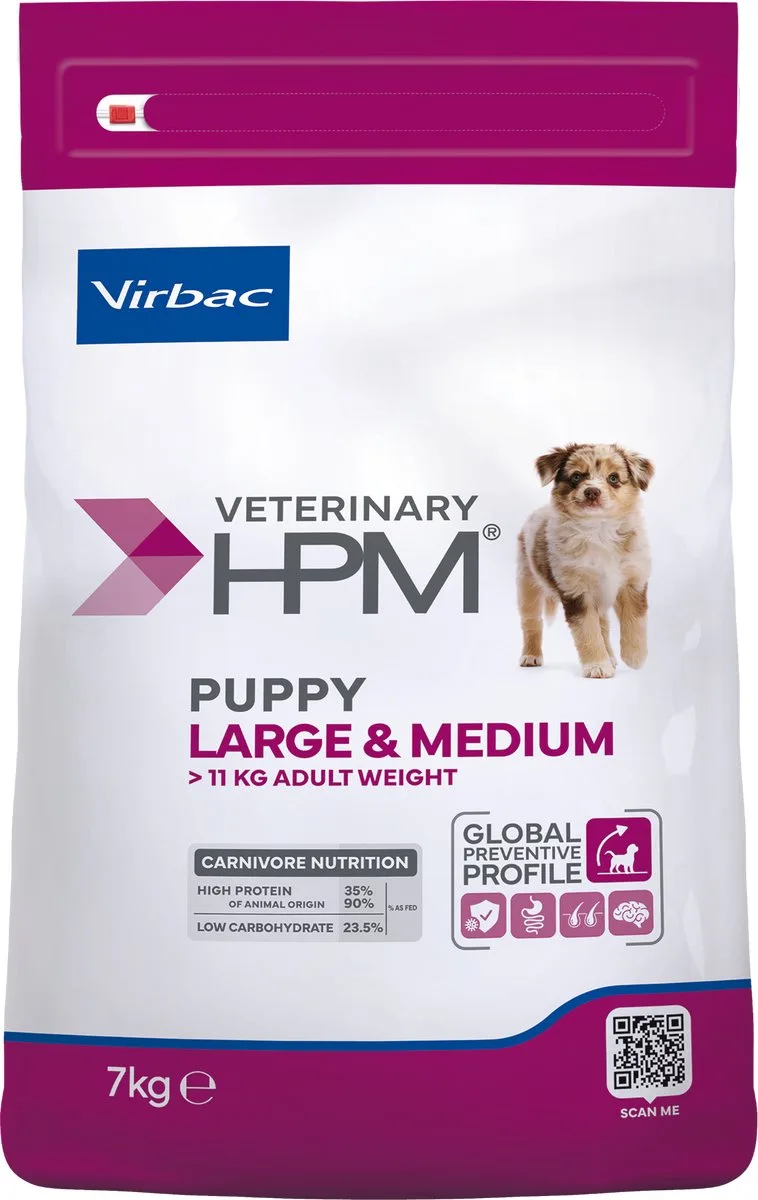 HPM Baby Dog Large & Medium 7 kg fra Virbac – produktbillede