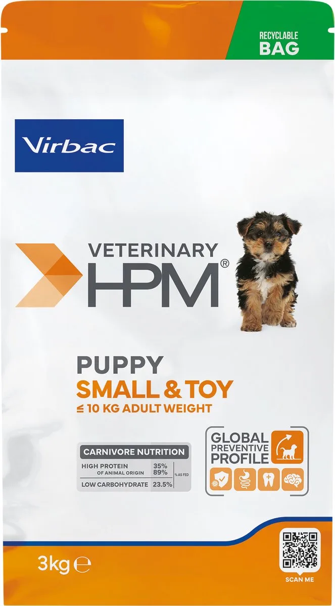 HPM - Baby Small & Toy Dog - 3 kg de Virbac – photo produit