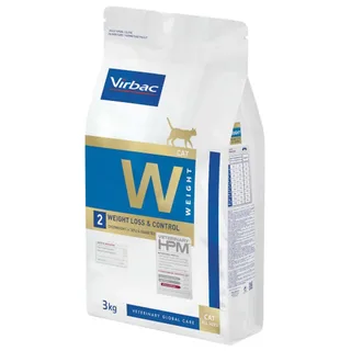 Hpm Gewichtsverlies Controle W2 Kattenvoer 3kg by Virbac – product photo 3 of 3