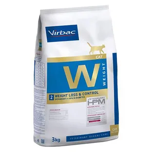 Hpm Gewichtsverlies Controle W2 Kattenvoer 3kg by Virbac – product photo 1 of 3