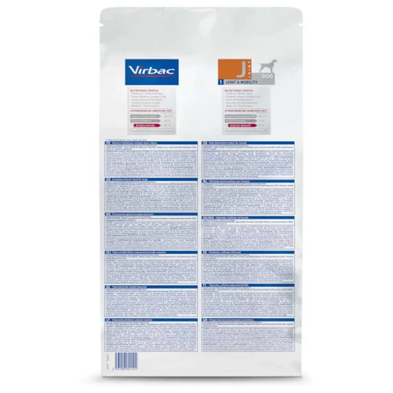Hpm Joint Mobility J1 Hondenvoer 3kg de Virbac – photo produit 2 sur 3