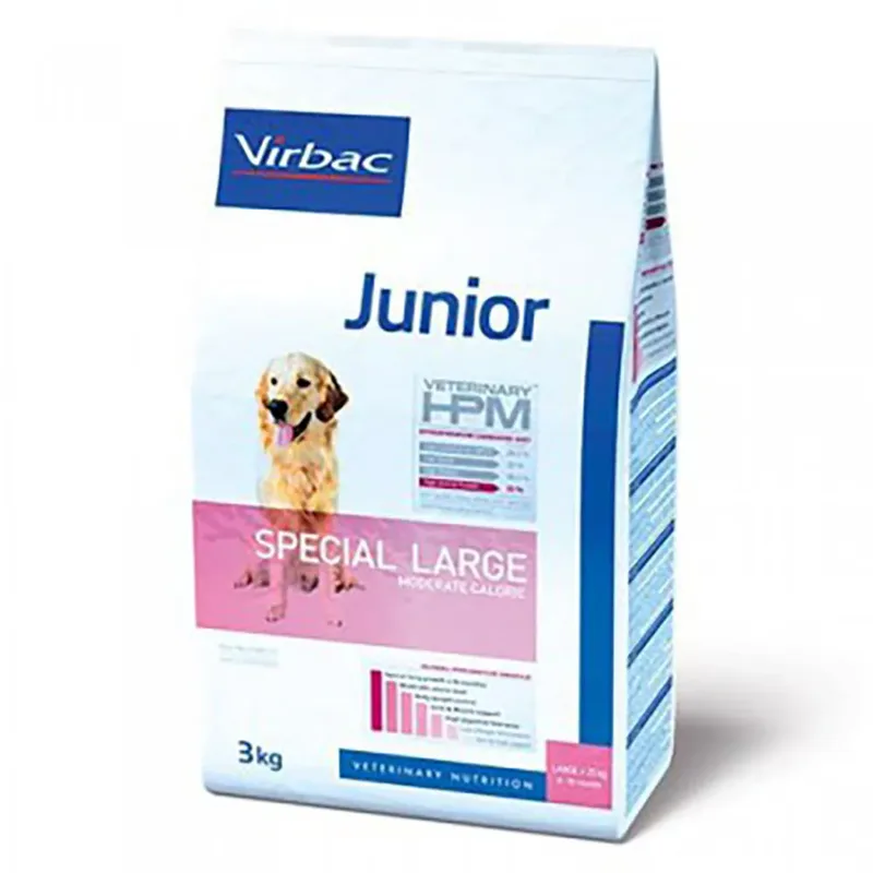 Hpm Junior Special Large Hondenvoer 3kg de Virbac – photo produit
