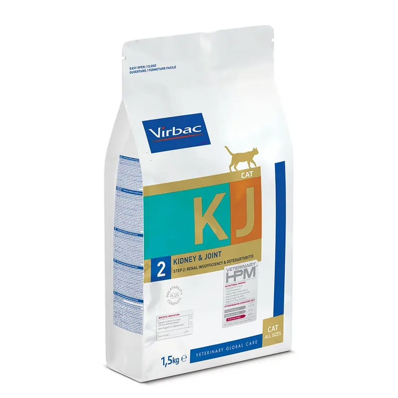 Hpm Kidney & Joint Kj2 Kattenvoer 1.5kg by Virbac – product photo