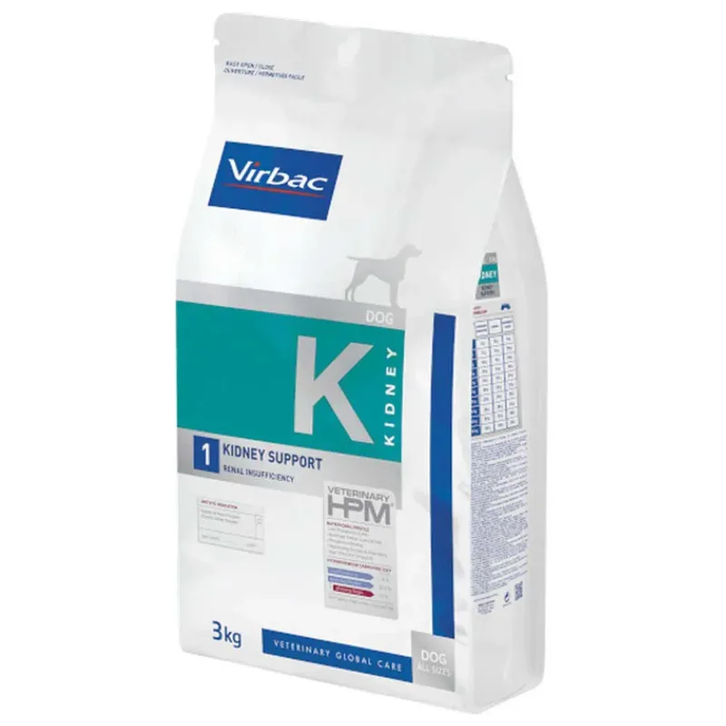 Hpm Nierondersteuning K1 Hondenvoer 3kg by Virbac – product photo 3 of 3