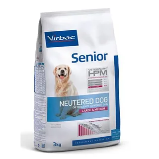 Croquettes Hpm Senior Pour Chiens Stérilisés De Grande Et Moyenne Taille 3kg de Virbac – photo produit 1 sur 3