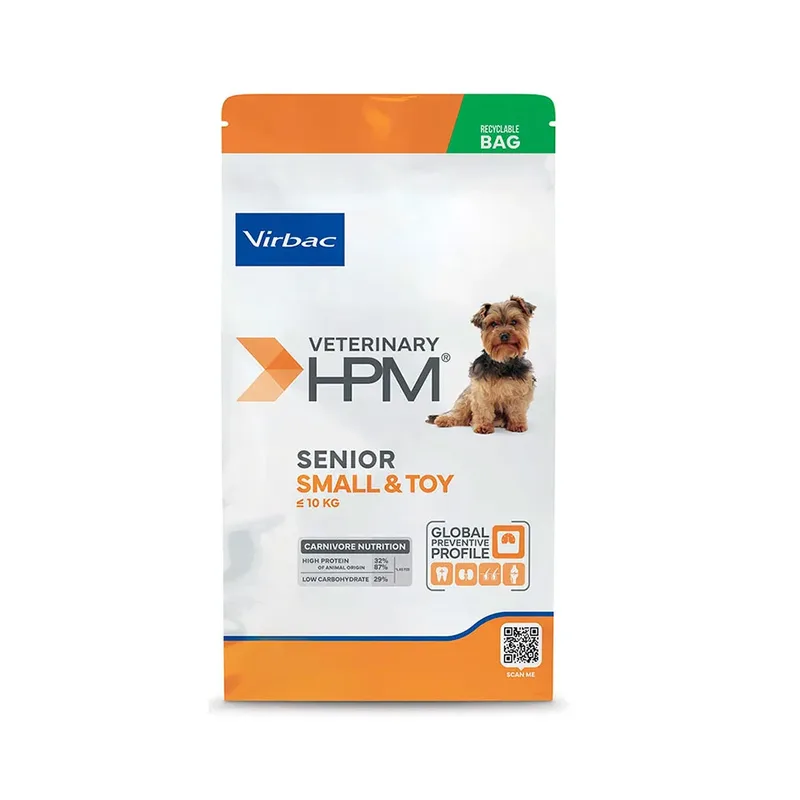 Hpm Senior Small & Toy Dog Hondenvoer 1.5kg de Virbac – photo produit 1 sur 2