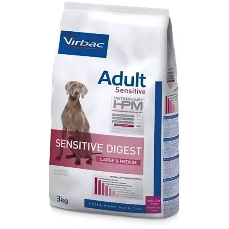 Hpm Sensitive Digest Large Medium Hondenvoer 3kg by Virbac – product photo
