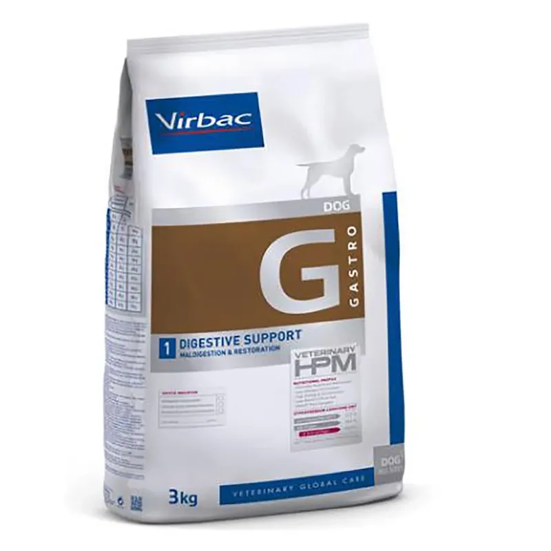 Hpm Spijsvertering Ondersteuning G1 Hondenvoer 3kg von Virbac – Produktfoto 1 von 3