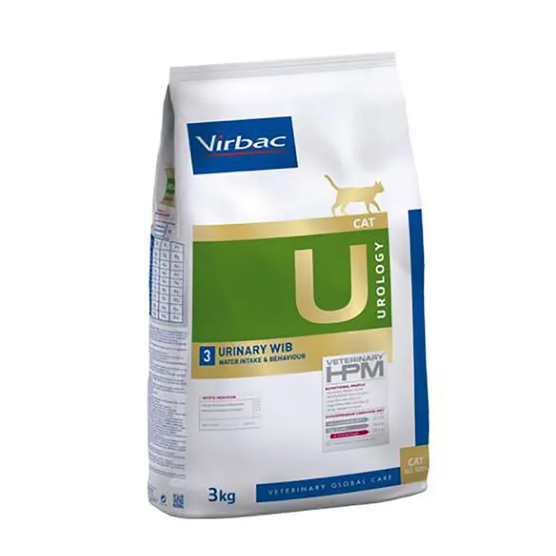 Hpm Urology Urinary Wib U3 Kattenvoer 3kg by Virbac – product photo 1 of 3