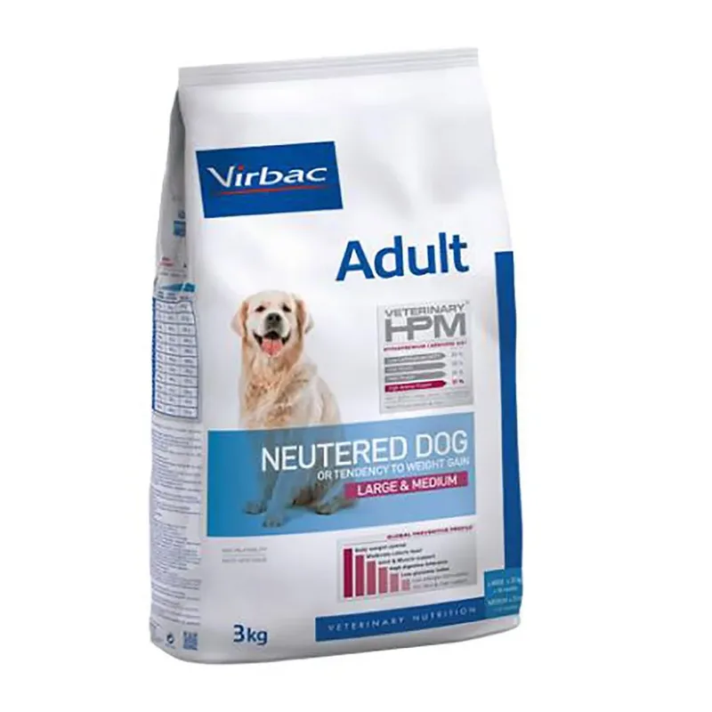 Hpm Volwassen Gesteriliseerd Groot En Middelgroot Hondenvoer 12kg by Virbac – product photo