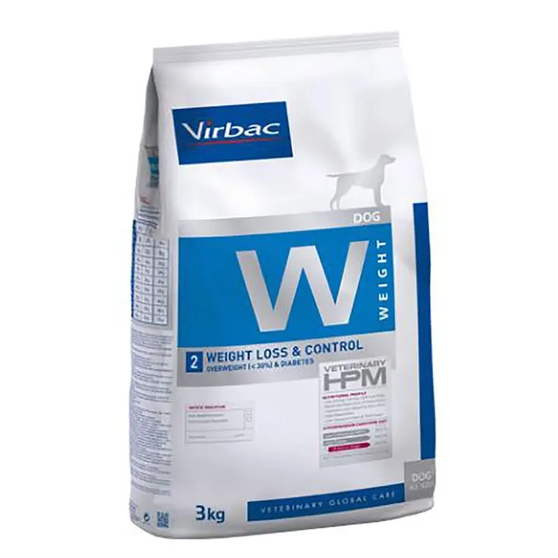 Hpm Weight Loss Control W2 Hondenvoer 12kg de Virbac – photo produit