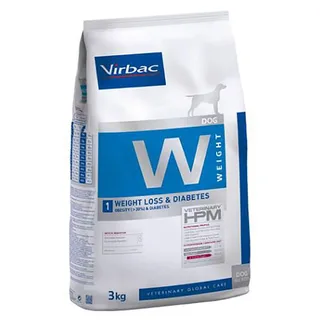 Hpm Weight Loss Diabetes W1 Hondenvoer 3kg by Virbac – product photo 1 of 3