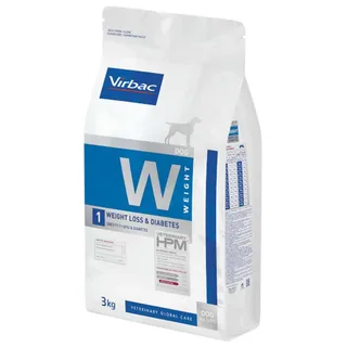 Hpm Weight Loss Diabetes W1 Hondenvoer 3kg by Virbac – product photo 3 of 3
