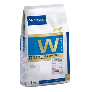 Hpm Weight Loss Diabetes W1 Kattenvoer 3kg by Virbac – product photo 1 of 3
