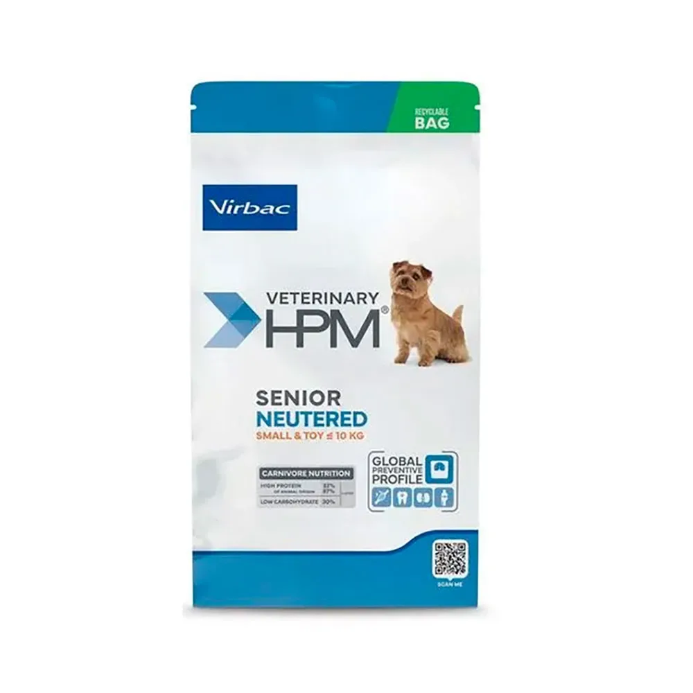 Nourriture Pour Chien Hpm Senior Neutered Dog Small & Toy 1.5kg van Virbac – productfoto