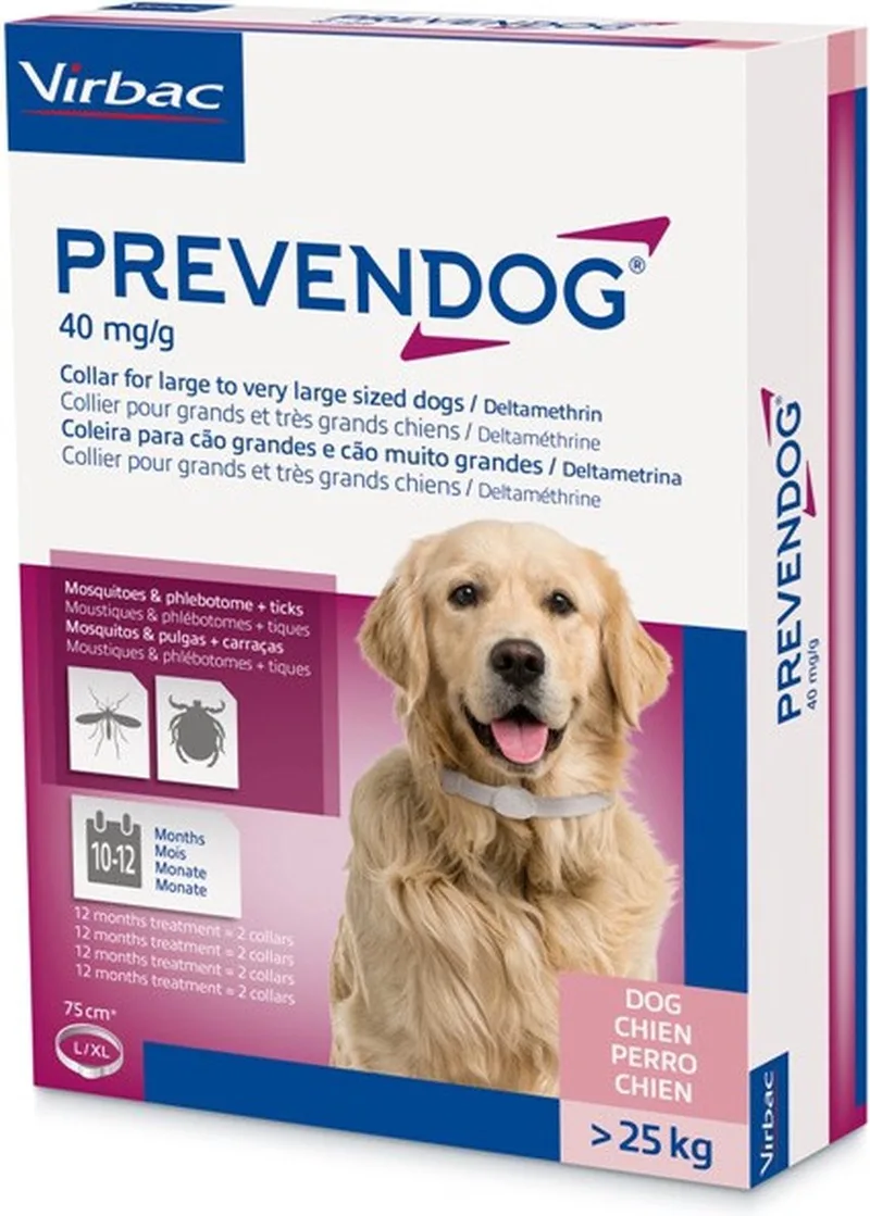 Prevendog Halsband +25 kg - 75 cm von Virbac – Produktfoto