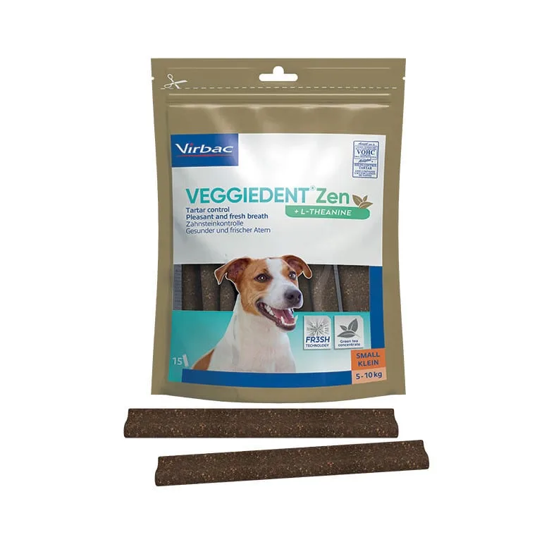 VeggieDent Fr3sh Zen kauwstrips hond - S van Virbac – productfoto