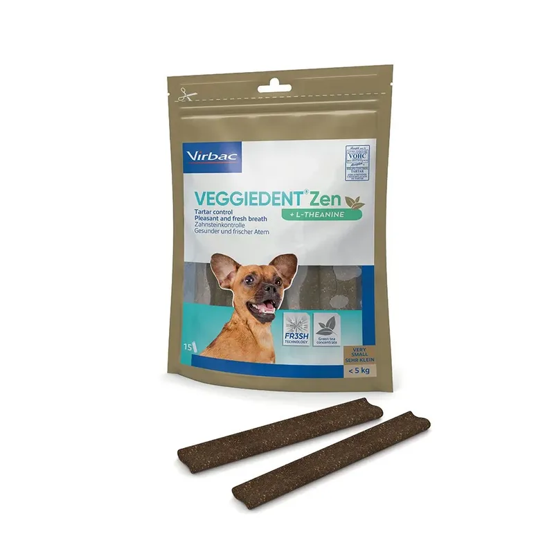 Veggiedent Zen Ergänzungsfuttermittel Für Sehr Kleine Hunde von Virbac – Produktfoto
