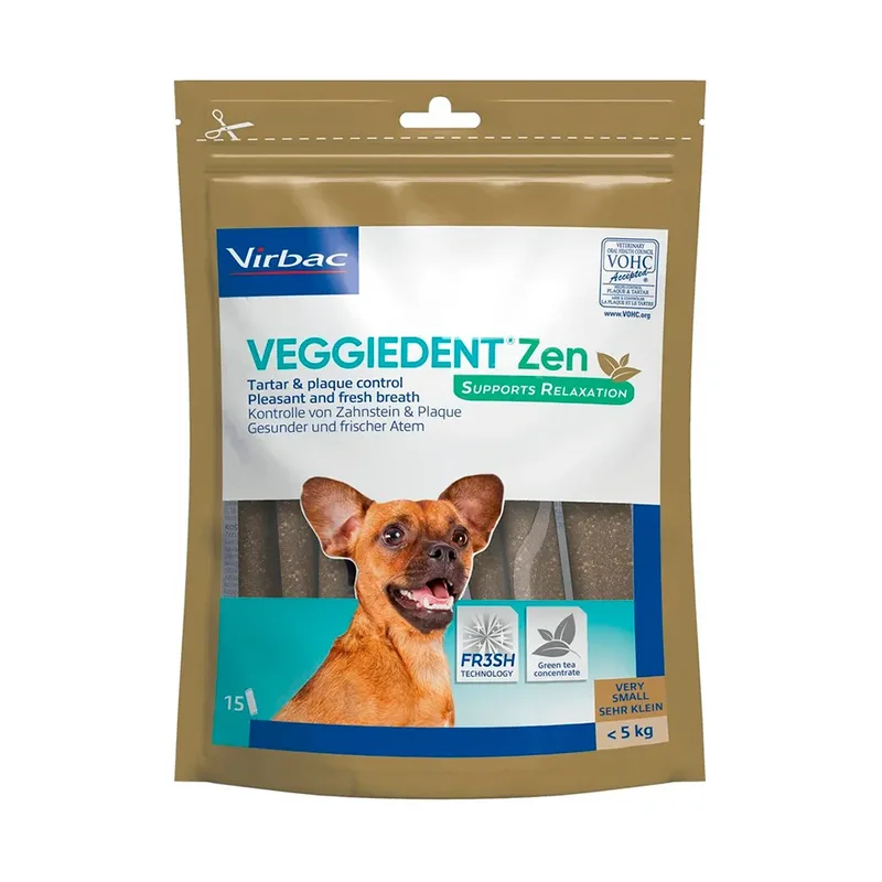 Veggiedent Zen Xs Hondensnack 114g by Virbac – product photo