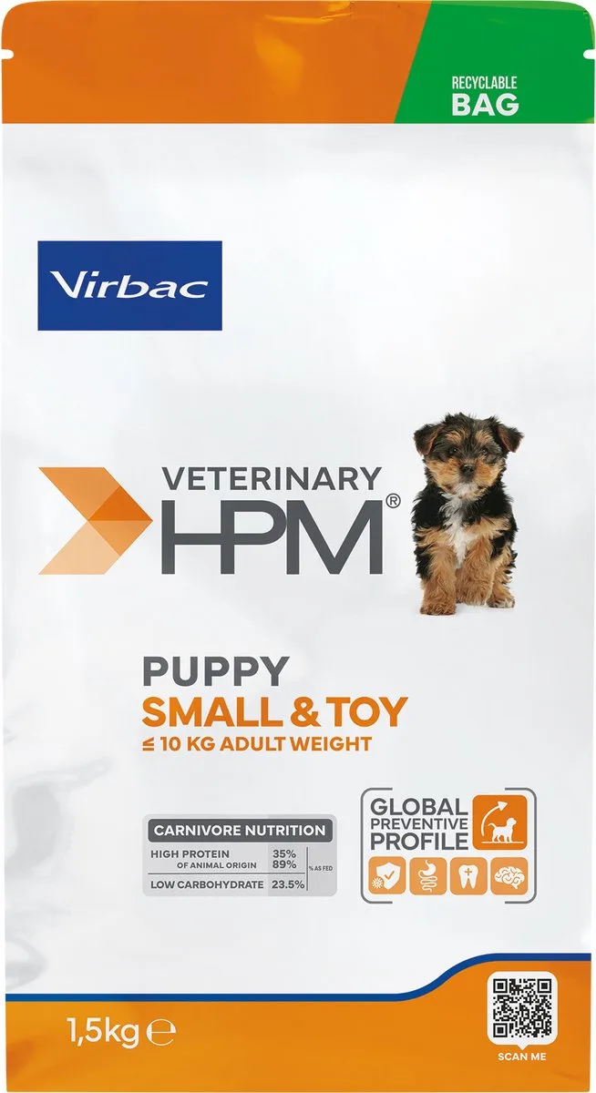 Veterinary HPM - Baby Small & Toy Dog - 1.5 kg by Virbac – product photo