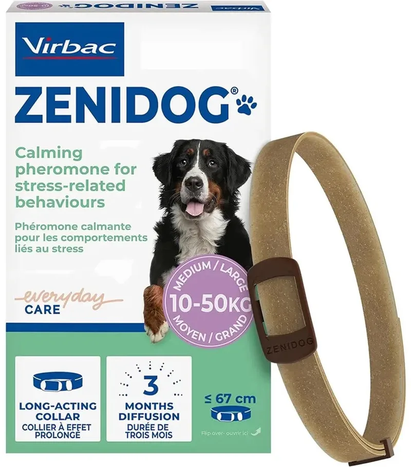 Zenidog Halsband - M/L by Virbac in Brown – product photo
