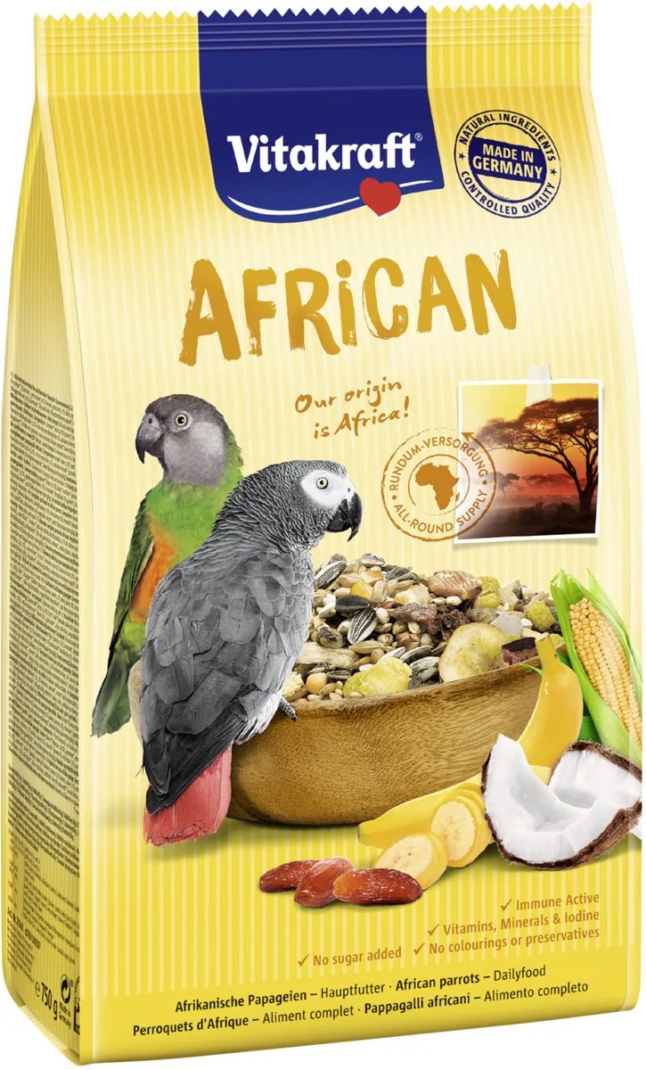 African Papegaaienvoer 750 g von Vitakraft – Produktfoto