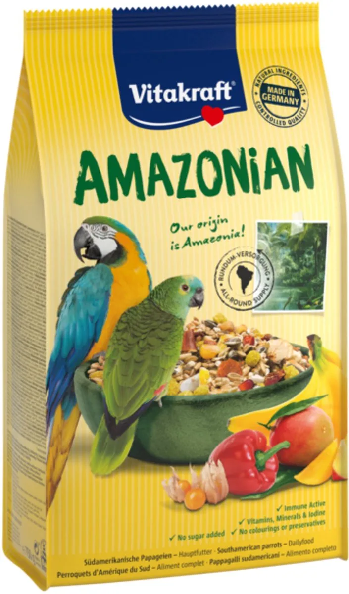 Amazonian Papegaaienvoer - Vogelvoer - 750 g de Vitakraft – photo produit