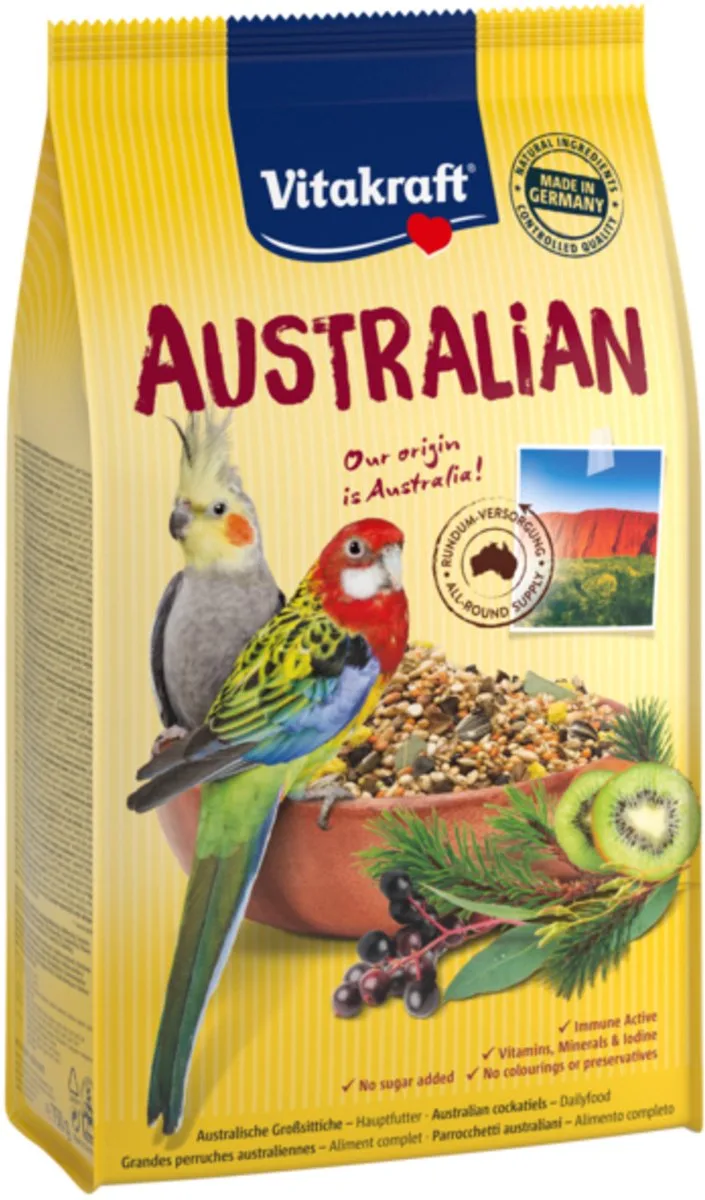 Australian Valkparkietenvoer - Vogelvoer - 750 g de Vitakraft – photo produit