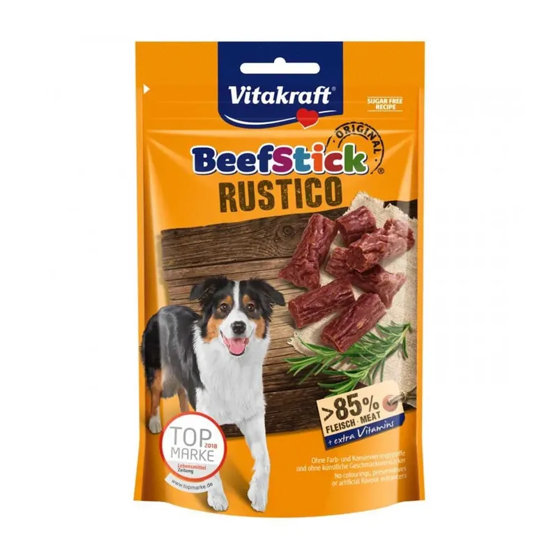 Beef Stick Rustico Hondensnack 55g de Vitakraft – photo produit
